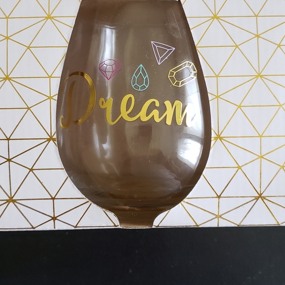 NWOT-Stemless Wine Glasses - set of 4 - Picture 3 of 6